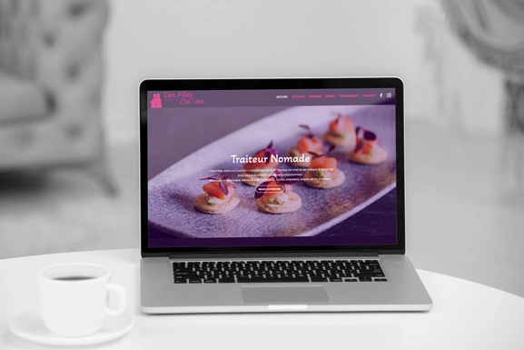 Présentation de la création du site de LG Conseil