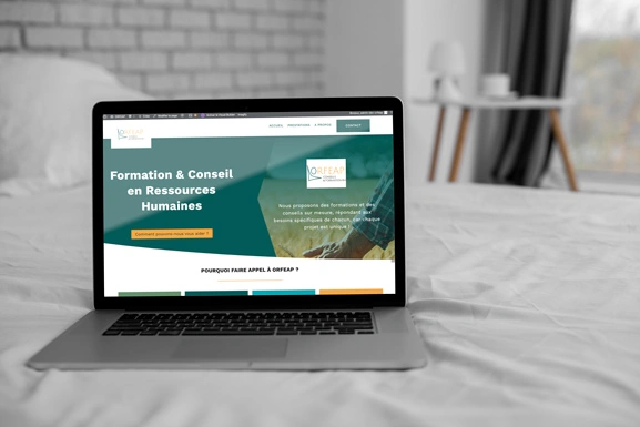 Présentation de la création du site de LG Conseil